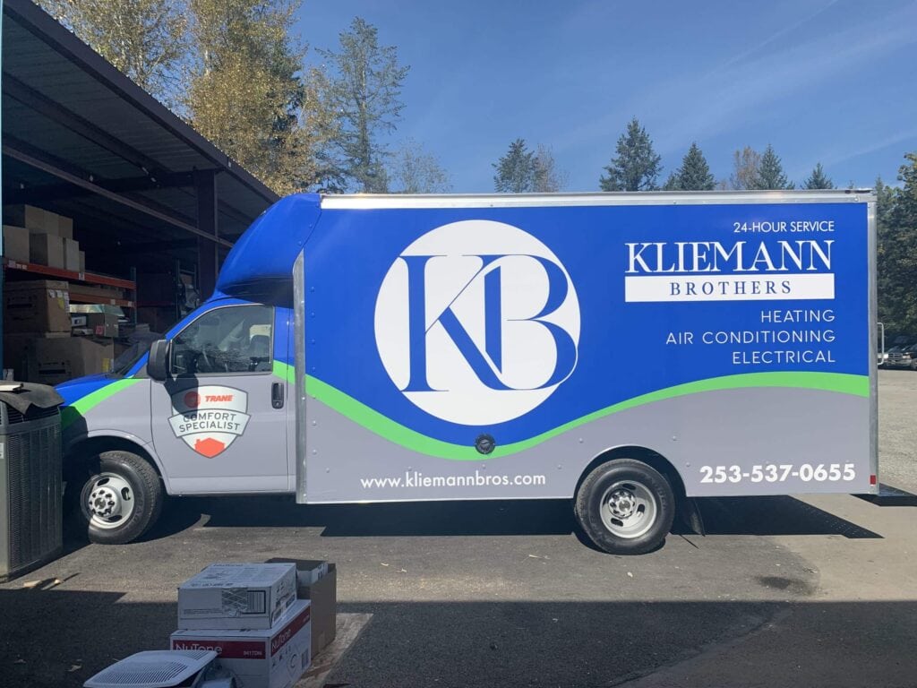 Kliemann Brothers HVAC truck