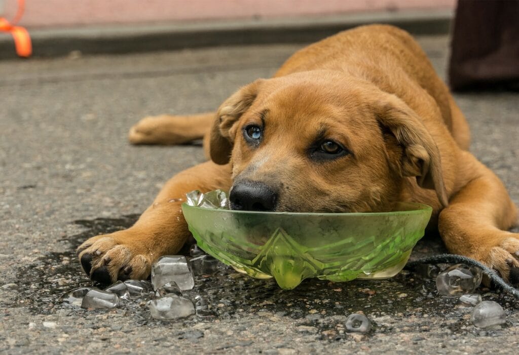 Dog with Face in Bowl|kliemann-mark-blue|kliemann-mark-blue|kliemann-mark-green|kliemann-mark-green|kliemann-mark-green (1)