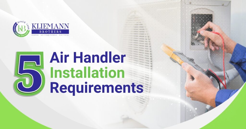 Air Handler Installation Requirements
