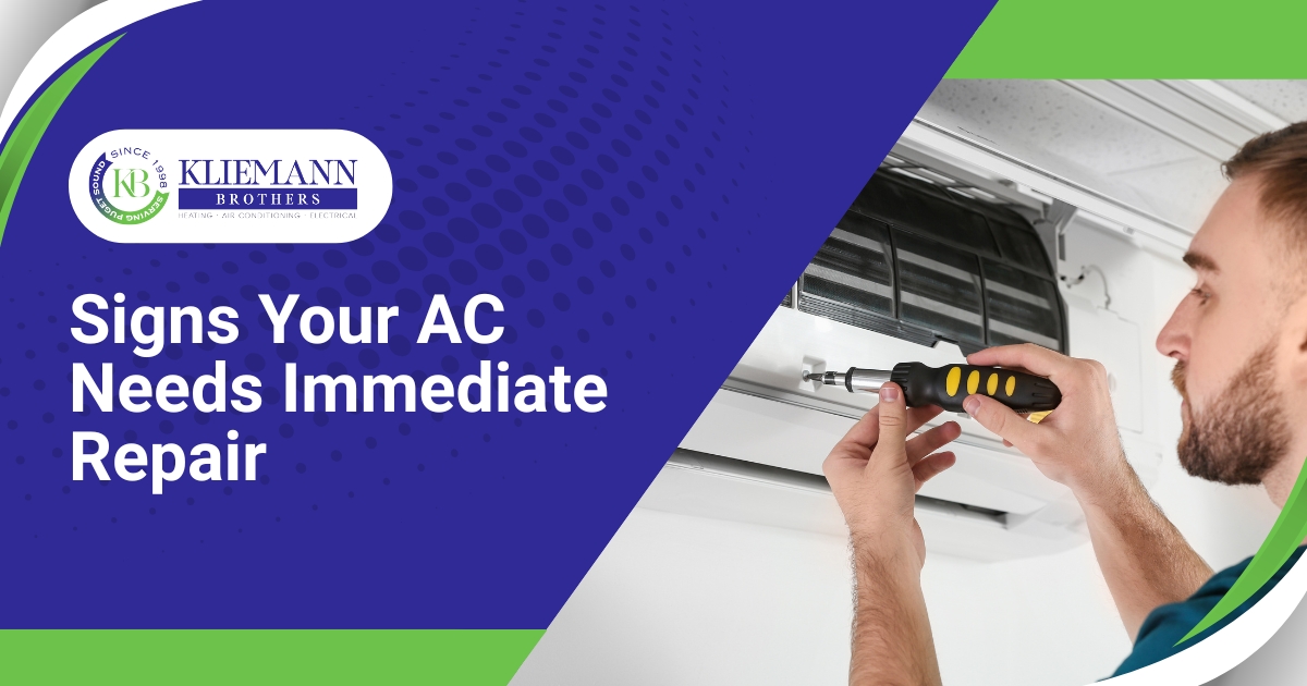 Signs Your AC Needs Immediate Repair