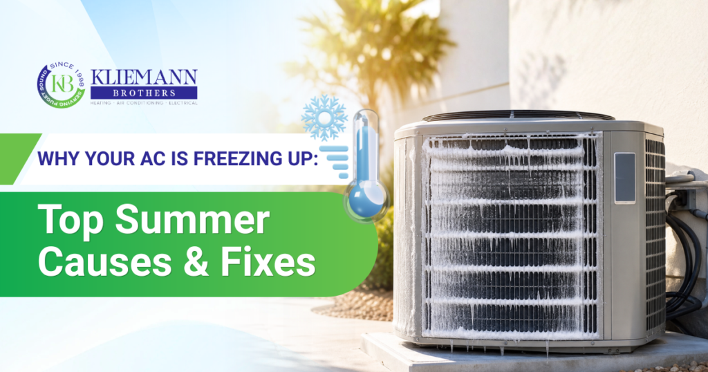 Why Your AC Is Freezing Up: Top Summer Causes & Fixes